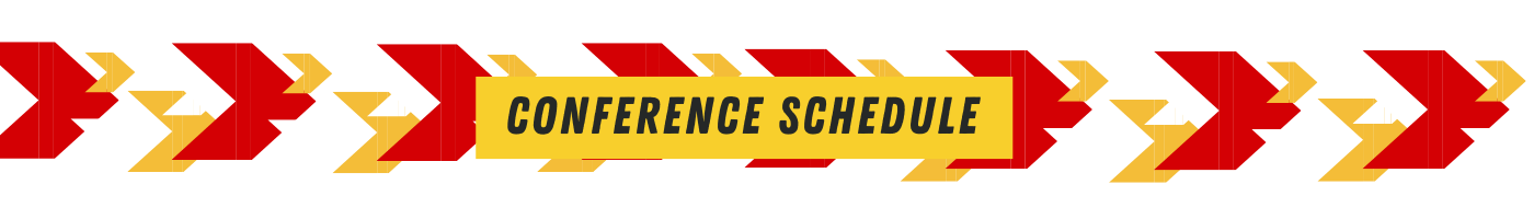 conference schedule on arrows