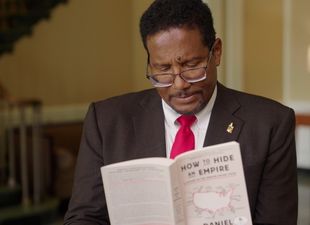 president Pines reading First Year Book